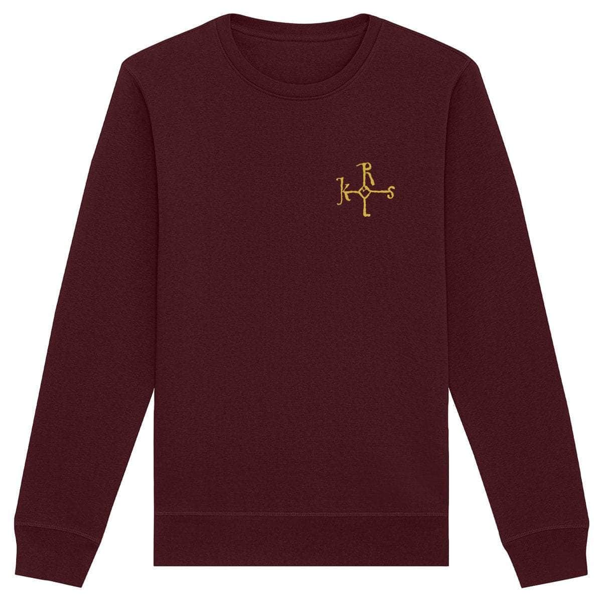 Pull - Monogramme de Charlemagne Bordeaux / XS