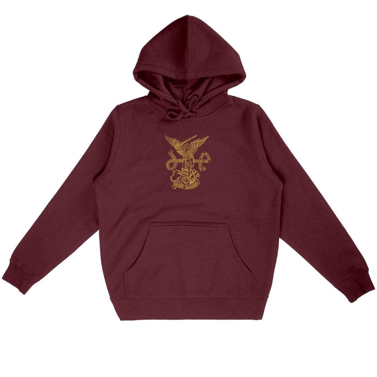 Sweat à capuche - Archange Saint-Michel Bordeaux / S
