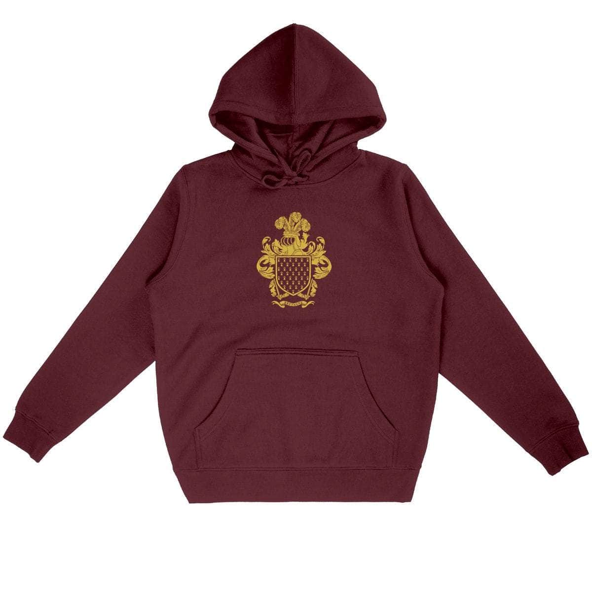Sweat à capuche - Bretagne Bordeaux / S