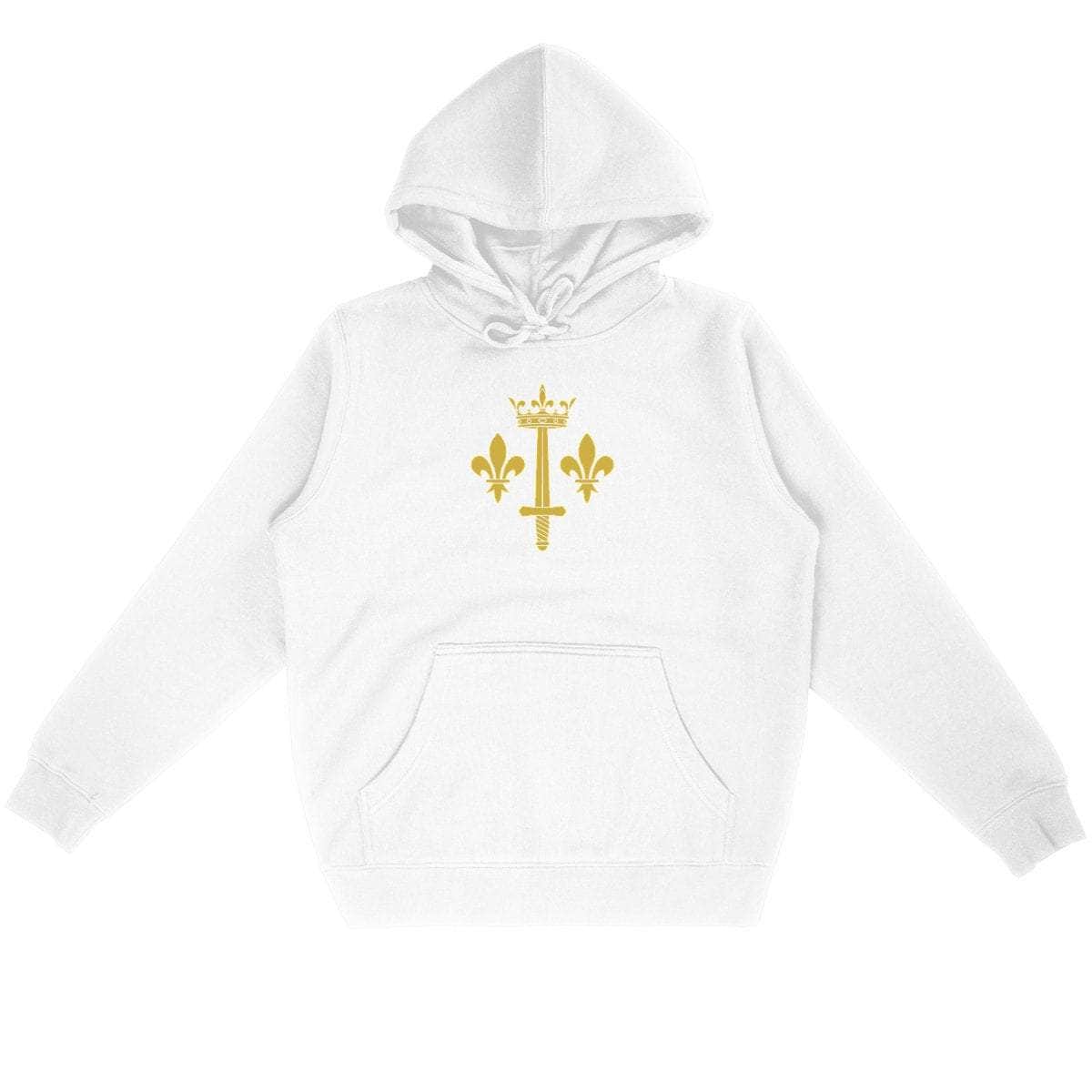 Sweat à capuche - Jeanne d'Arc Blanc / S