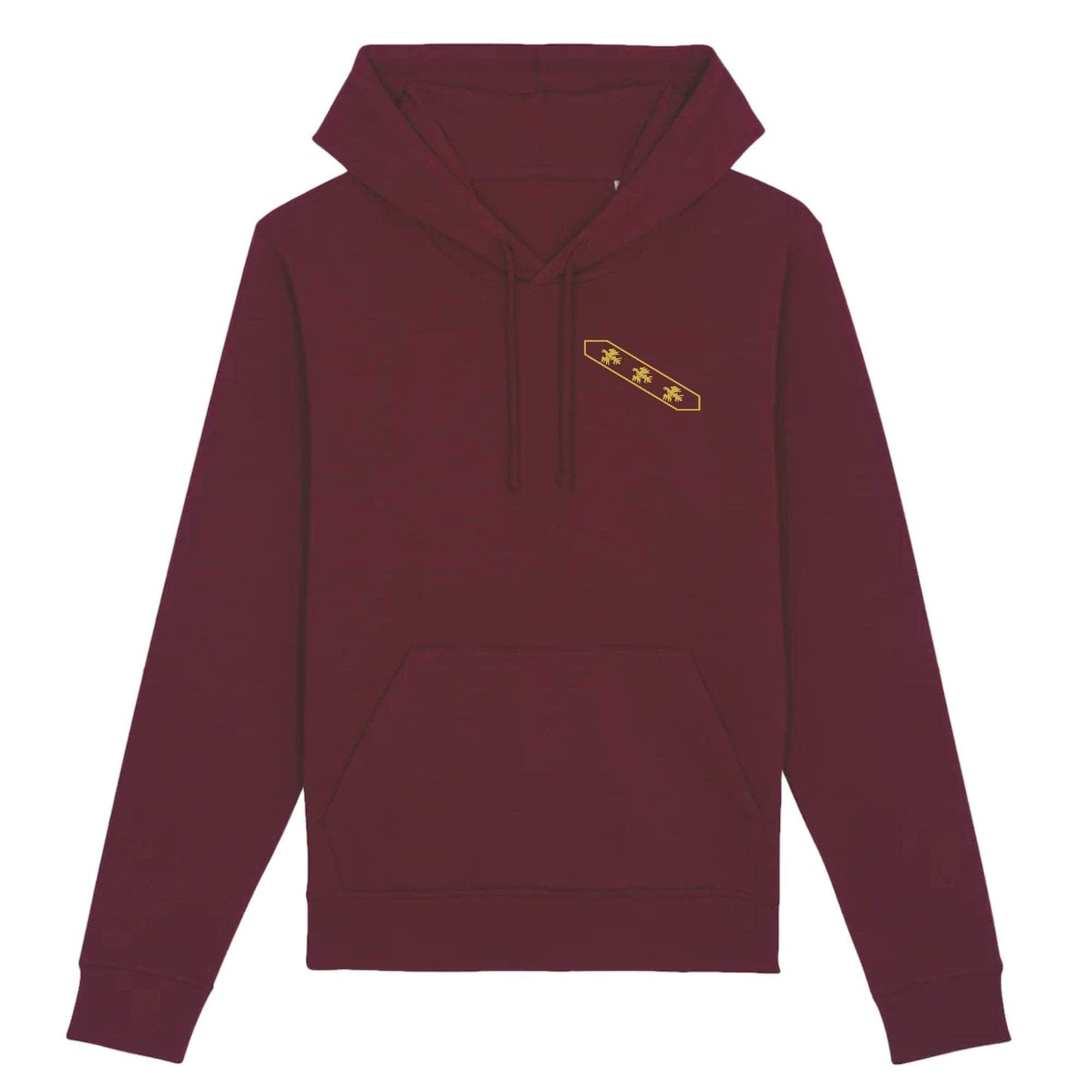 Sweat à capuche - Lorraine (discret) XS / Bordeaux