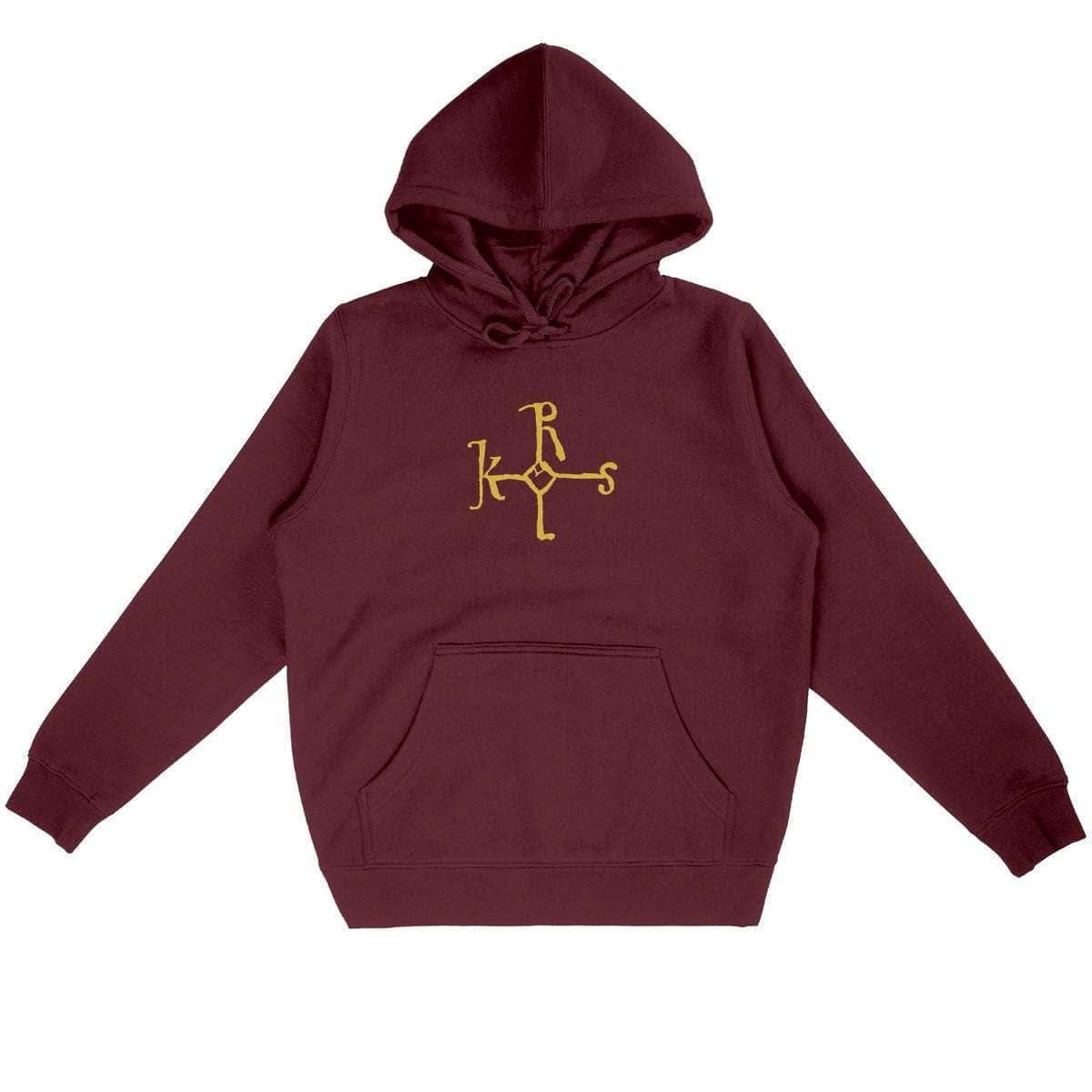 Sweat à capuche - Monogramme de Charlemagne Bordeaux / S