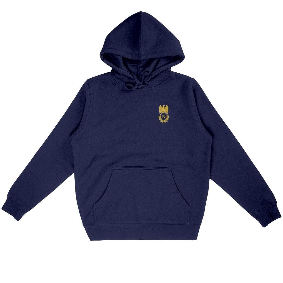 Sweat à capuche - Napoléon (discret) Marine / S