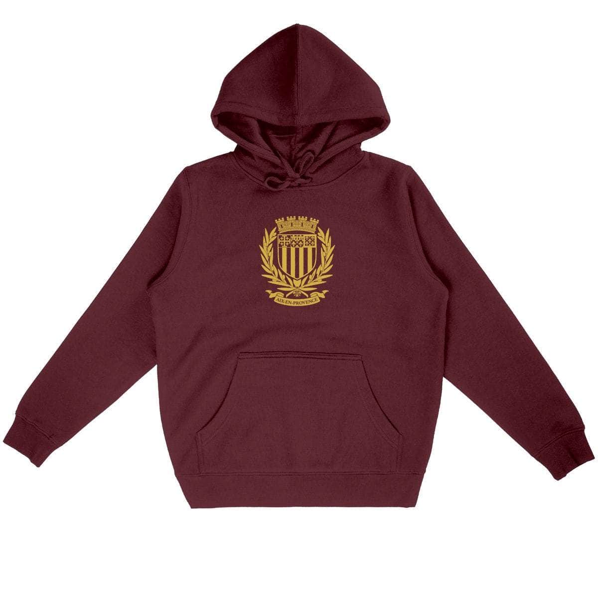 Sweat - Armoiries de Aix-en-Provence Bordeaux / S