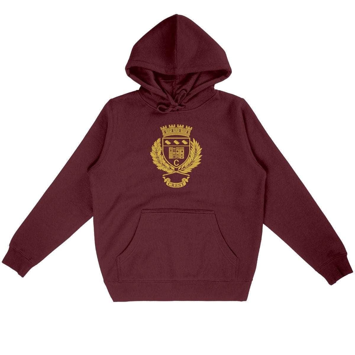 Sweat - Armoiries de Crest (26) Bordeaux / S