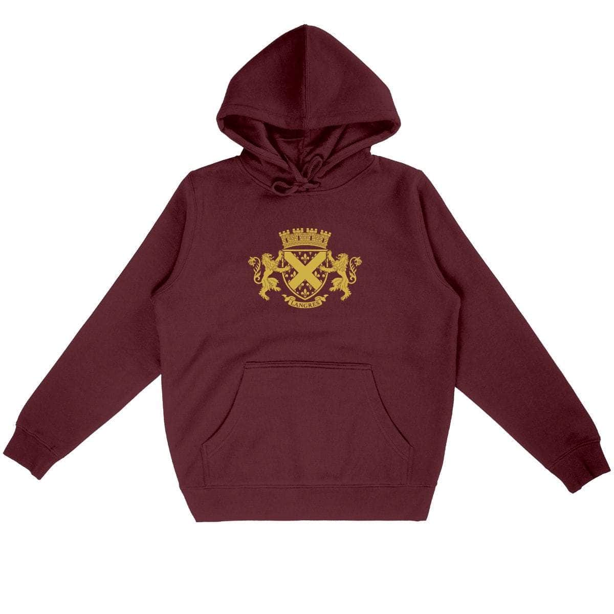 Sweat - Armoiries de Langres Bordeaux / S