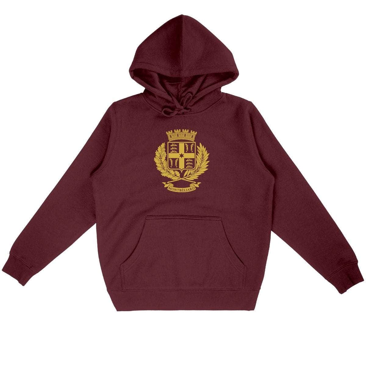 Sweat - Armoiries de Montbéliard Bordeaux / S