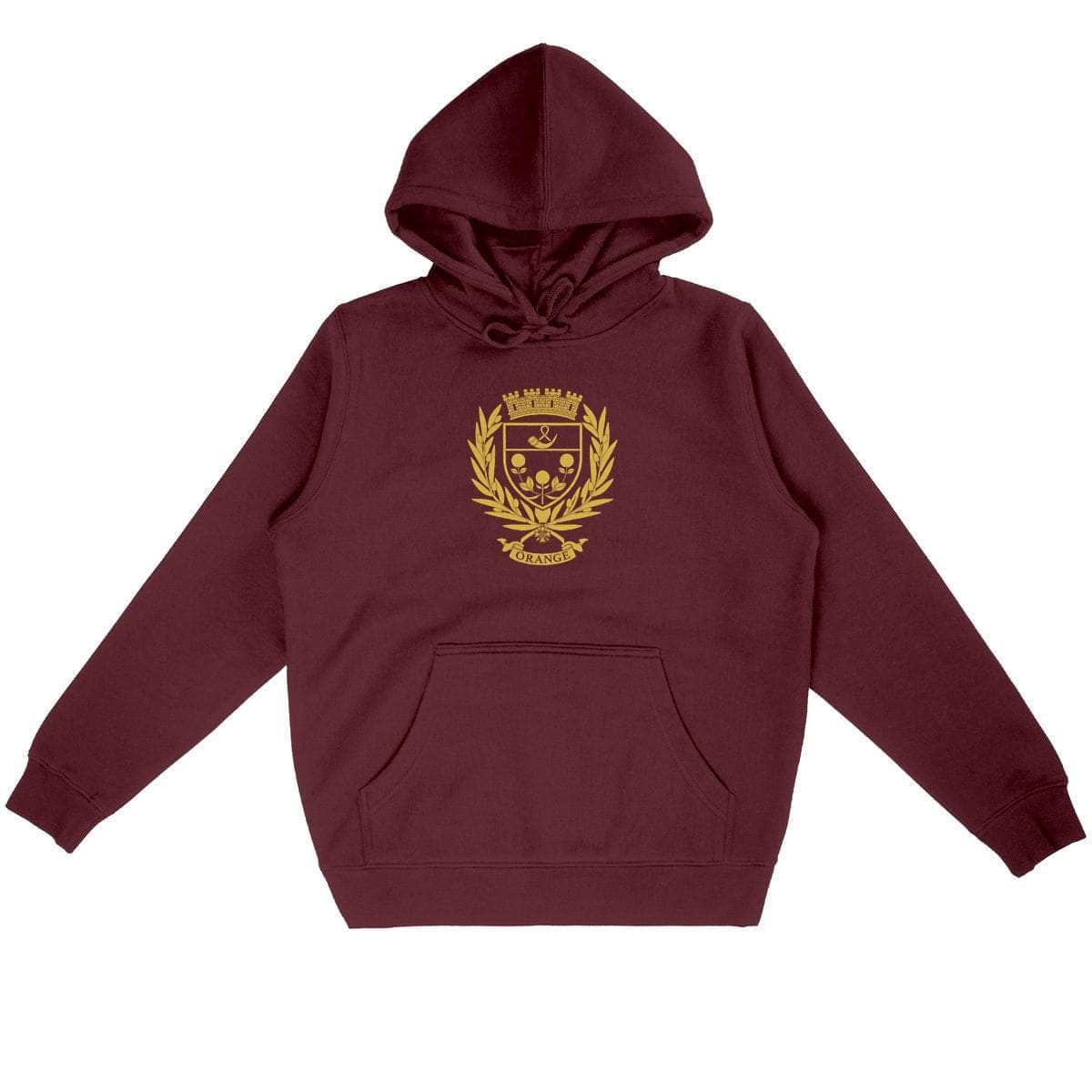 Sweat - Armoiries de Orange Bordeaux / S