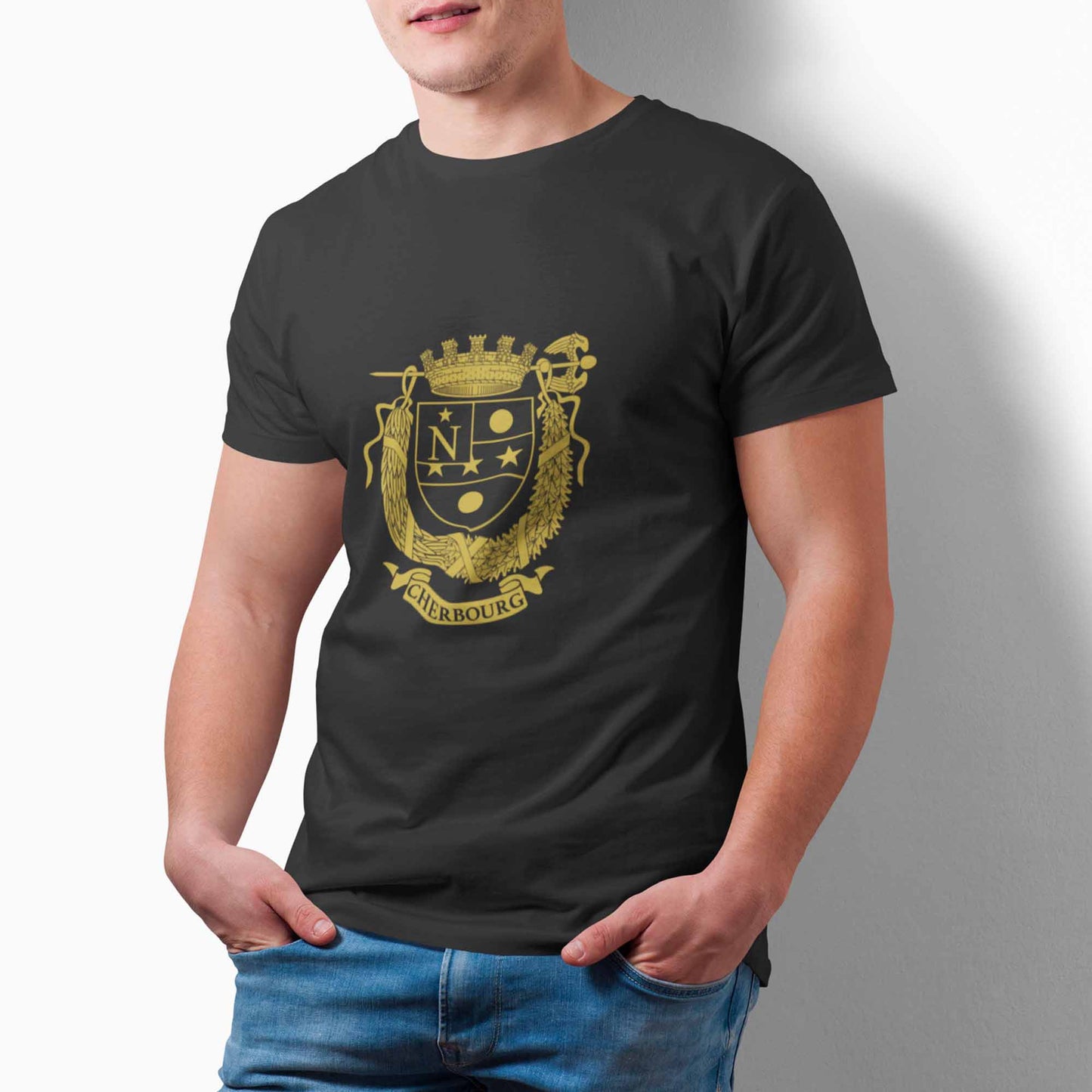 T-shirt - Armoiries de Cherbourg