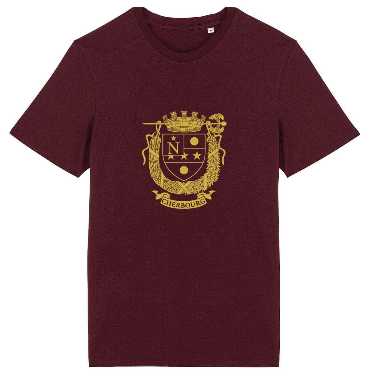 T-shirt - Armoiries de Cherbourg Bordeaux / XS