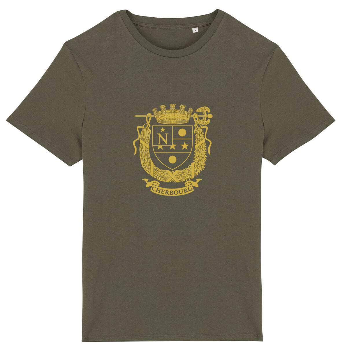 T-shirt - Armoiries de Cherbourg Kaki / XS