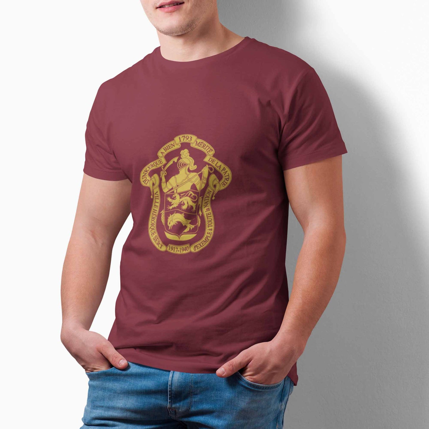 T-shirt - Armoiries de Dunkerque