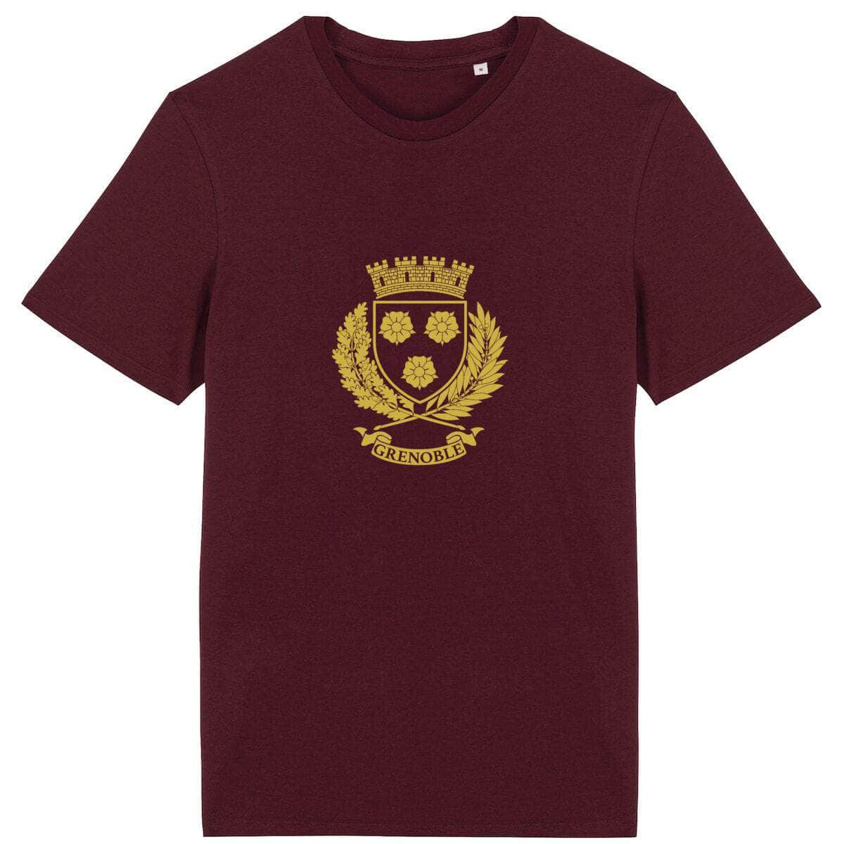 T-shirt - Armoiries de Grenoble Bordeaux / XS