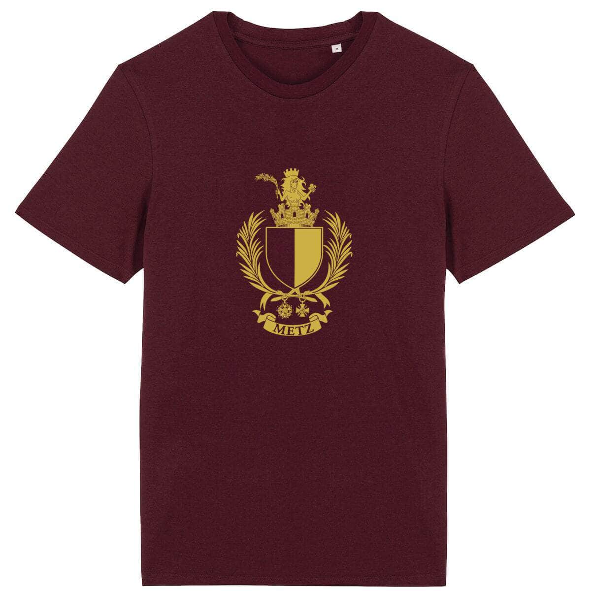 T-shirt - Armoiries de Metz Bordeaux / XS