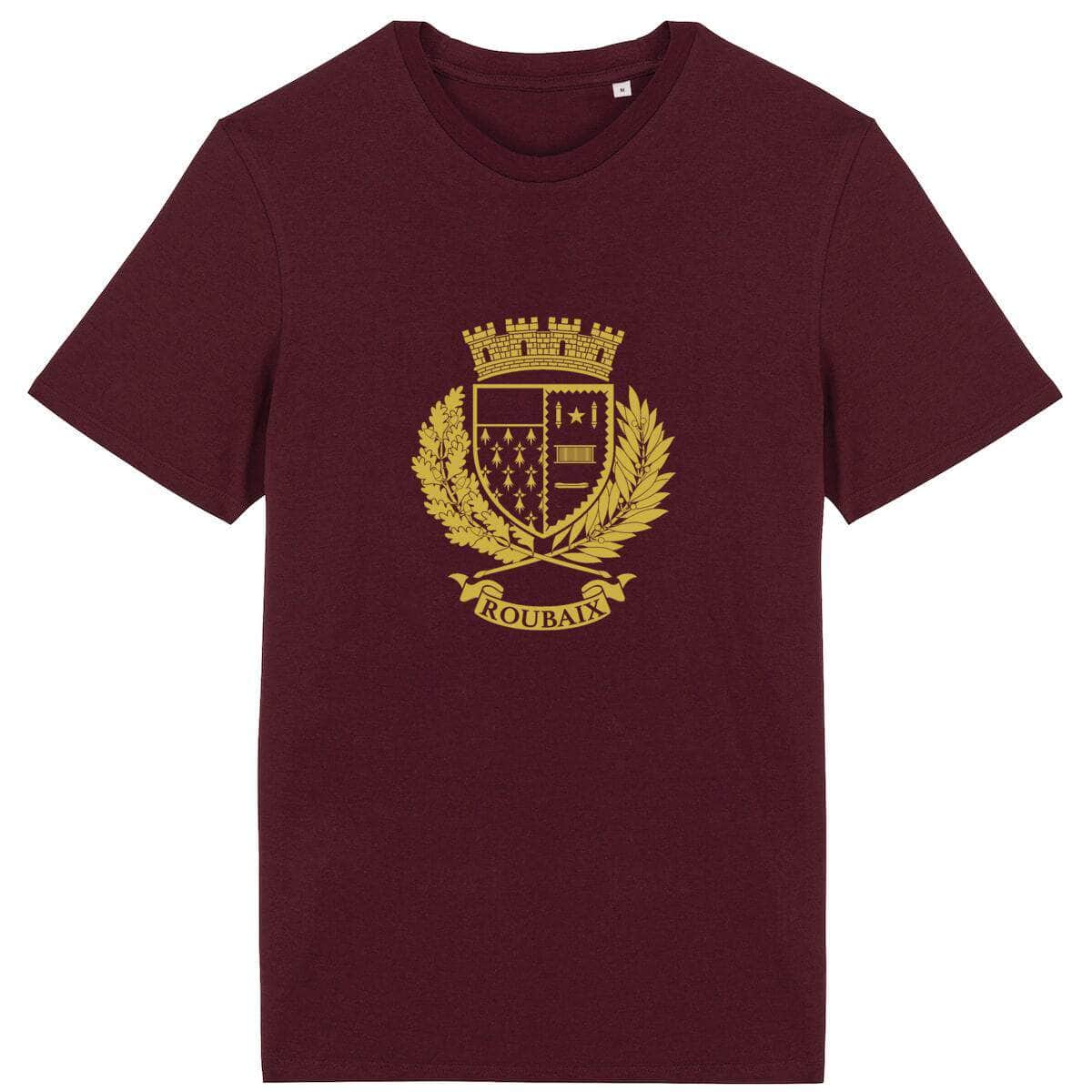 T-shirt - Armoiries de Roubaix Bordeaux / XS
