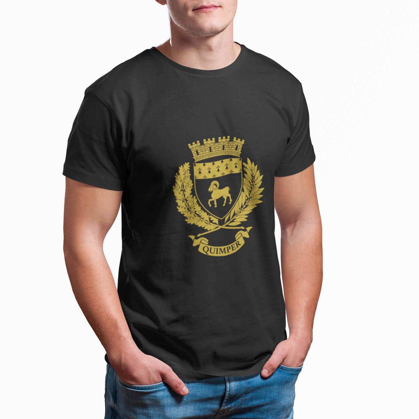 T-shirt - Blason de Quimper