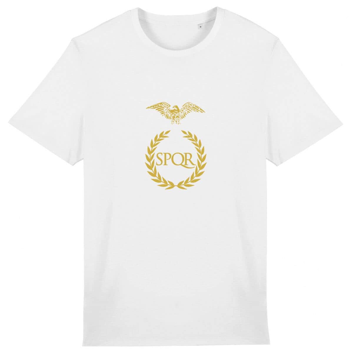 T-shirt - Empire Romain (SPQR) Blanc / XS