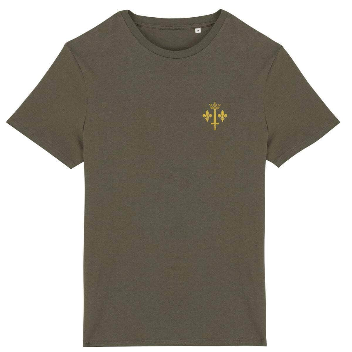 T-shirt - Jeanne d'Arc (discret) Kaki / XS