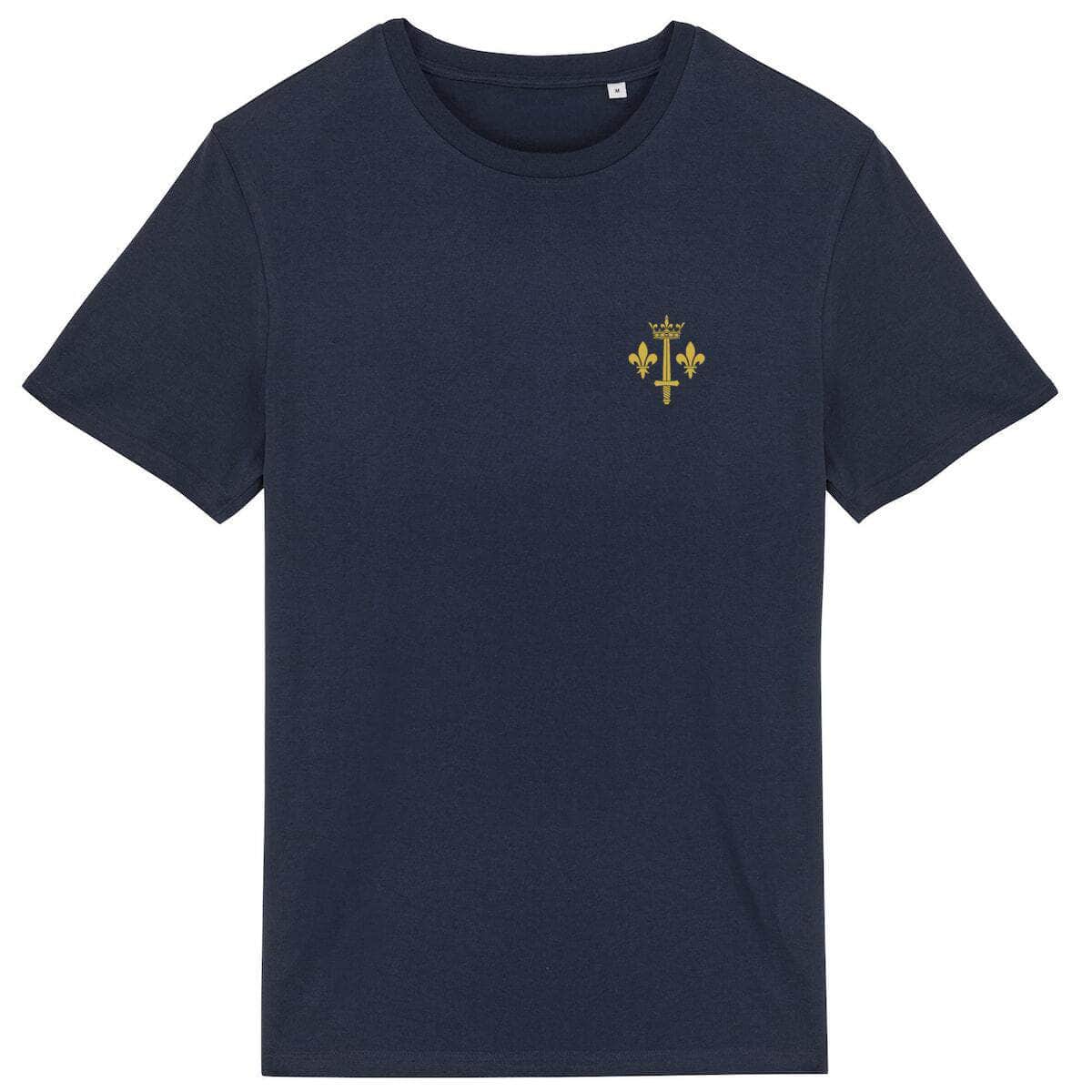 T-shirt - Jeanne d'Arc (discret) Marine / XS
