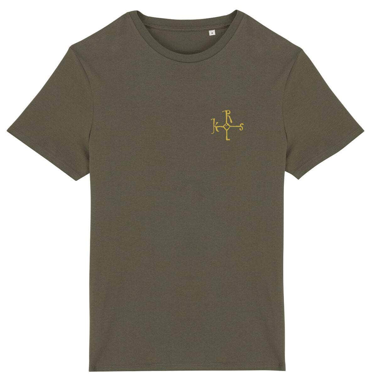 T-shirt - Monogramme de Charlemagne (discret) Kaki / XS