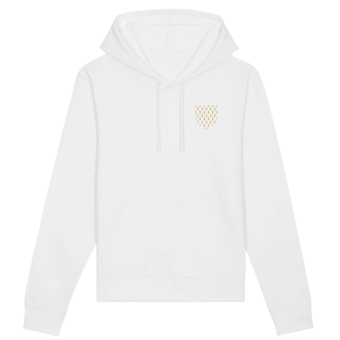 Sweat à capuche - Bretagne (discret) XS / Blanc