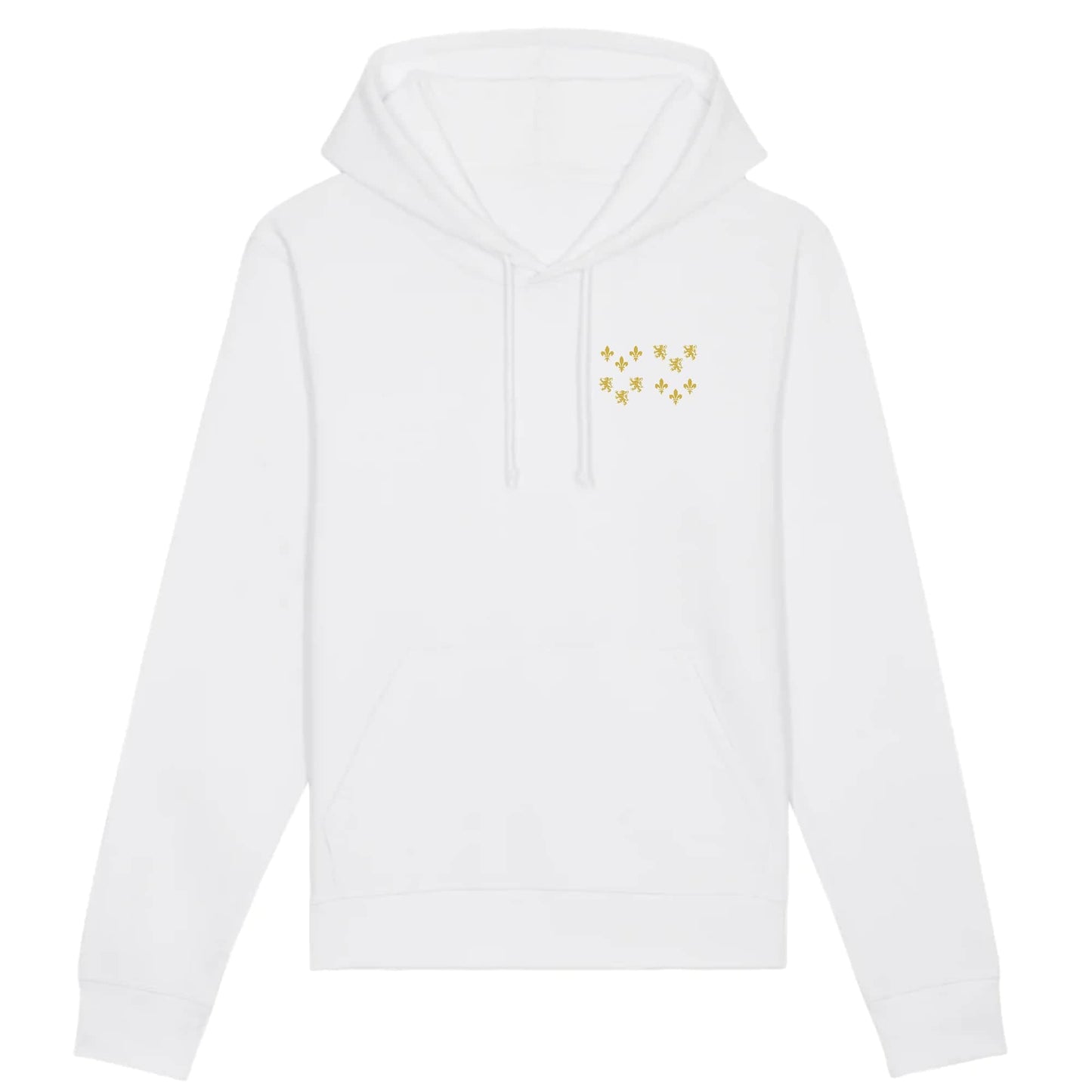 Sweat à capuche - Picardie (discret) XS / Blanc