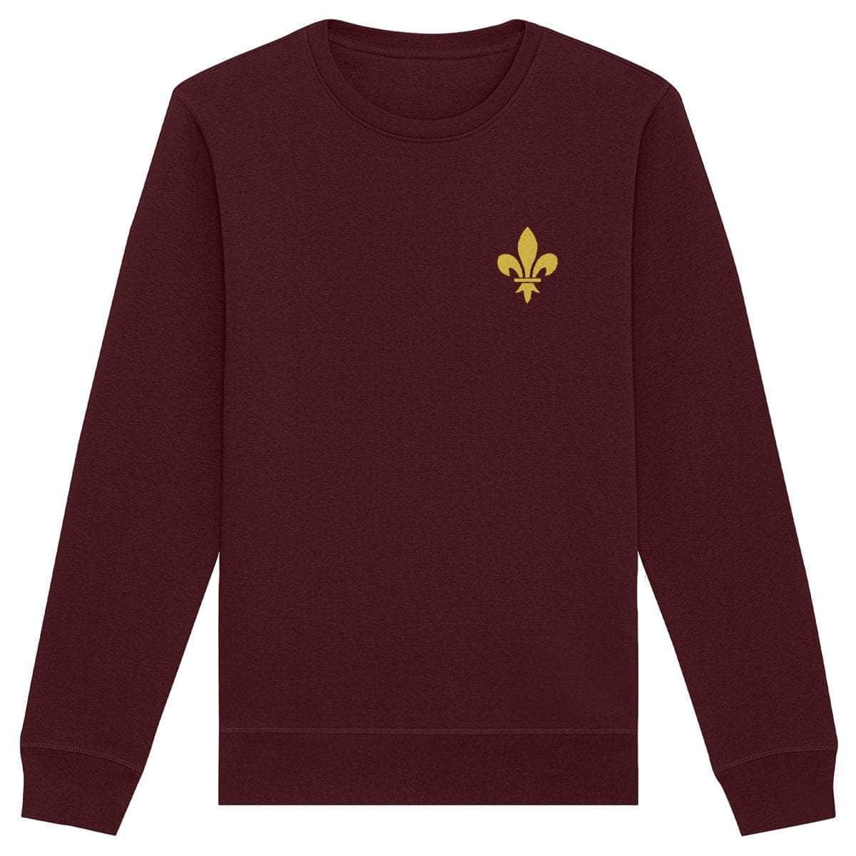 Pull - Fleur de Lys Bordeaux / XS