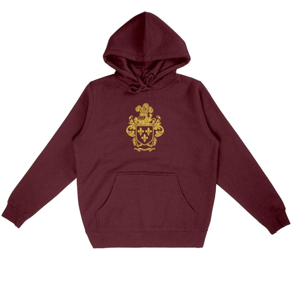 Sweat à capuche - Anjou Bordeaux / S