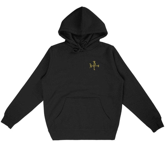 Sweat à capuche - Monogramme de Charlemagne (discret) Noir / S