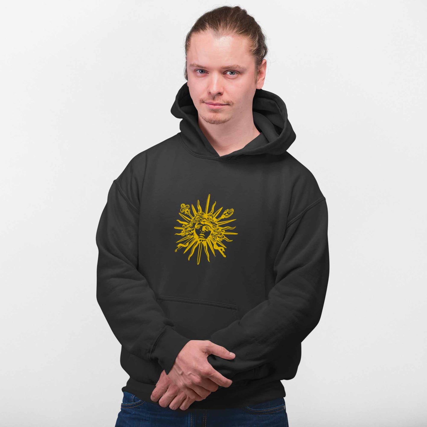 Sweat-shirt rétro à col rond style hippie années 70 pour femmes Sweat-shirt rétro à col rond style hippie années 70 pour femmes