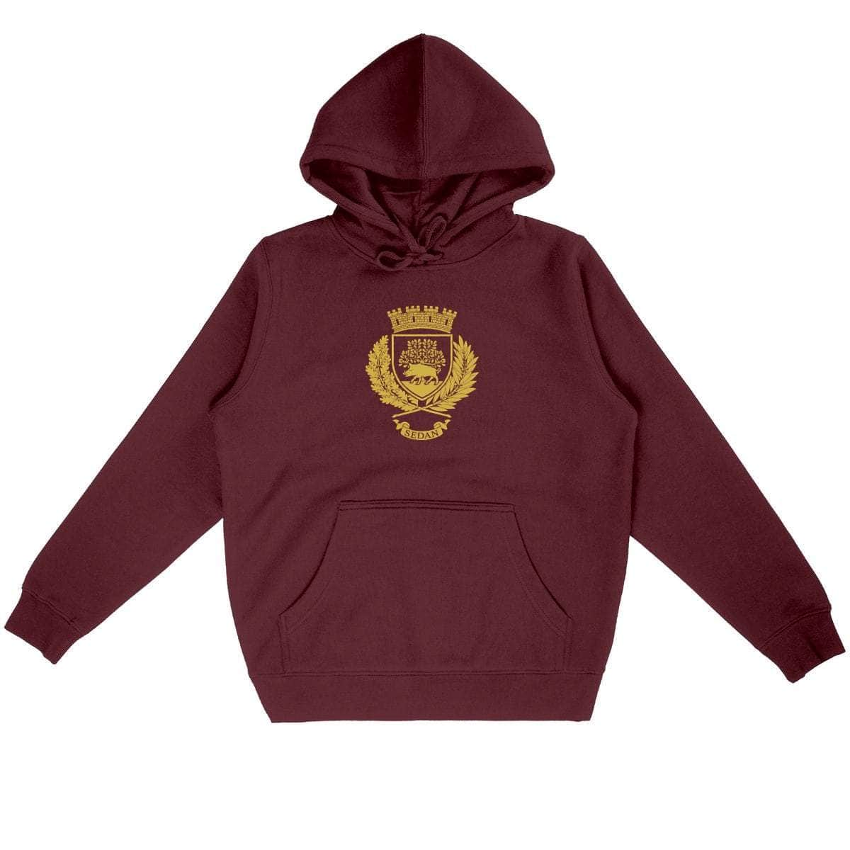 Sweat - Armoiries de Sedan Bordeaux / S