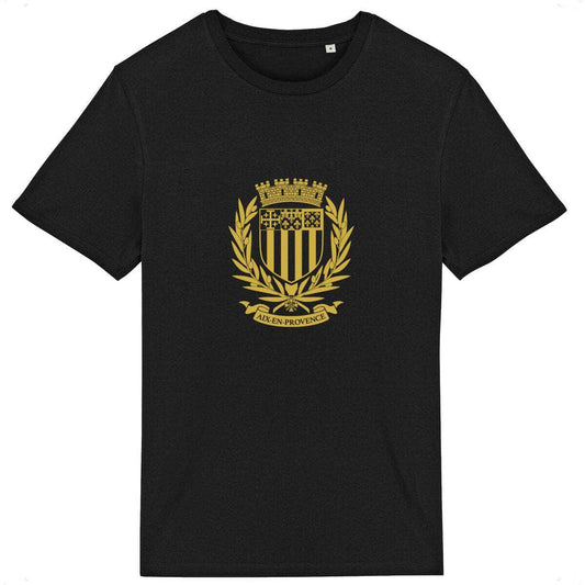 T-shirt - Armoiries de Aix-en-Provence Noir / XS