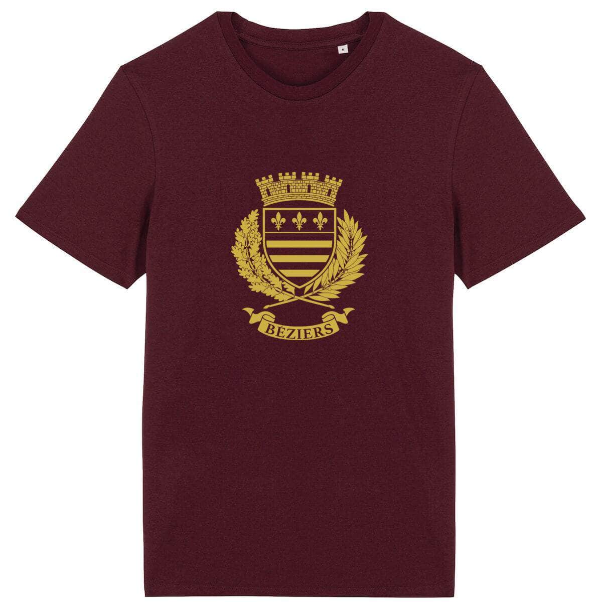 T-shirt - Armoiries de Béziers Bordeaux / XS