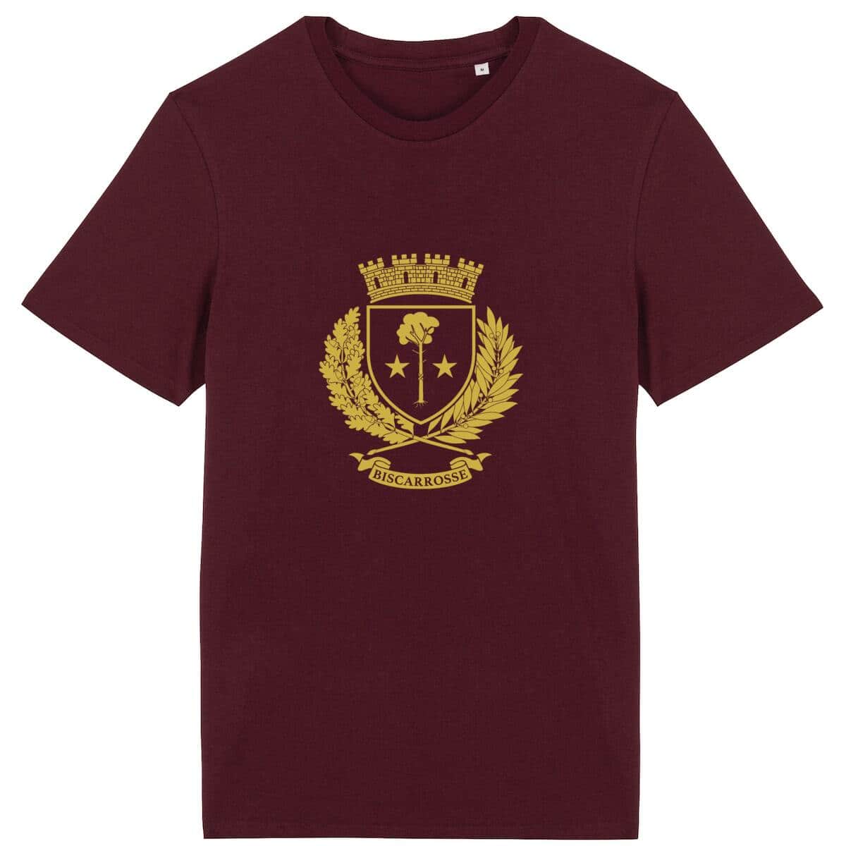 T-shirt - Armoiries de Biscarrosse Bordeaux / XS