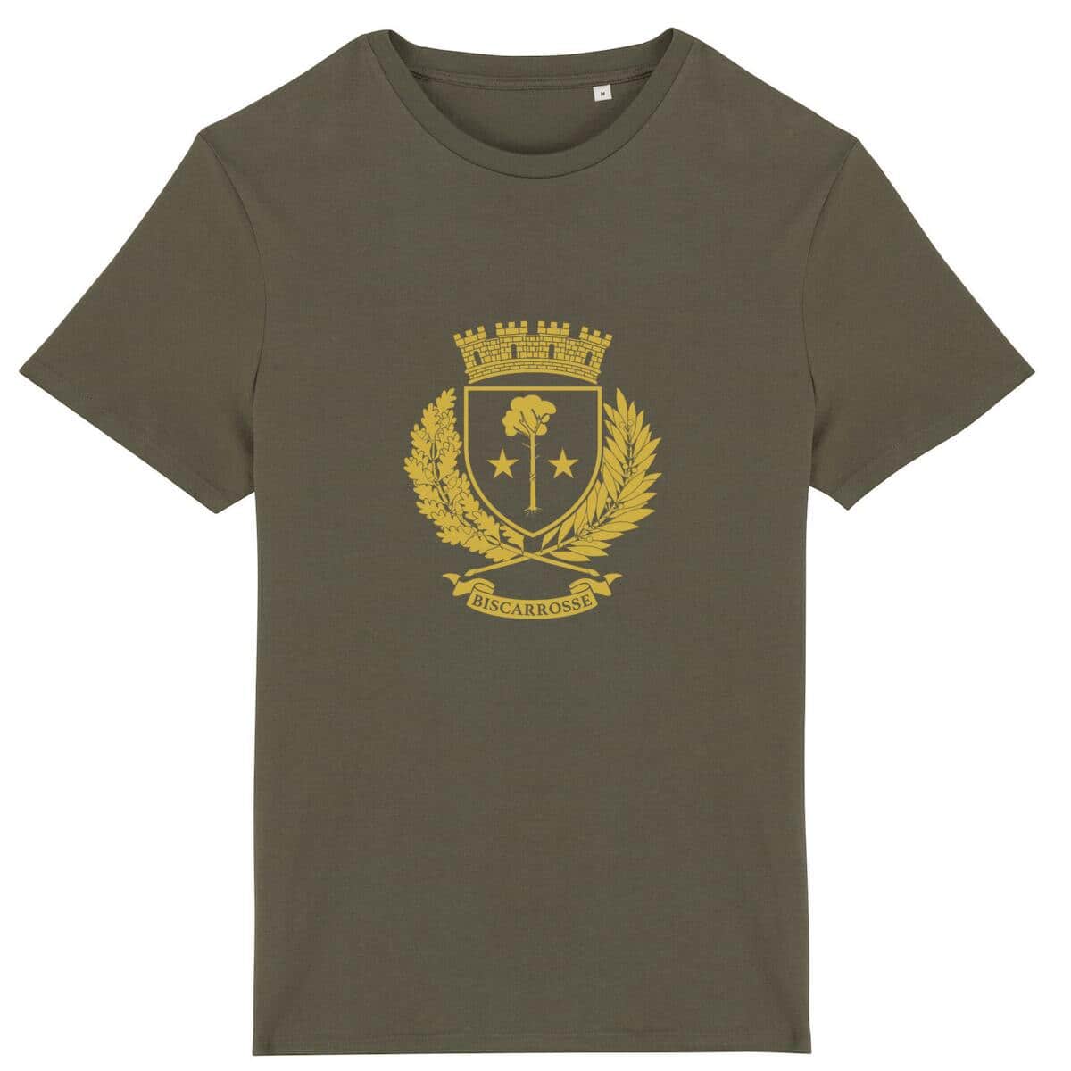 T-shirt - Armoiries de Biscarrosse Kaki / XS