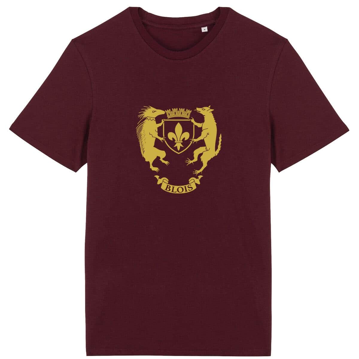 T-shirt - Armoiries de Blois Bordeaux / XS