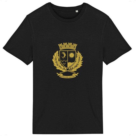T-shirt - Armoiries de Bourgoin-Jallieu Noir / XS