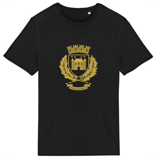 T-shirt - Armoiries de Châteauroux Noir / XS