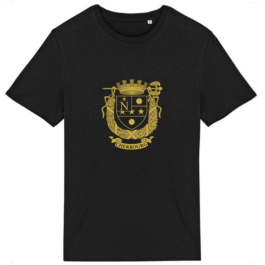 T-shirt - Armoiries de Cherbourg Noir / XS