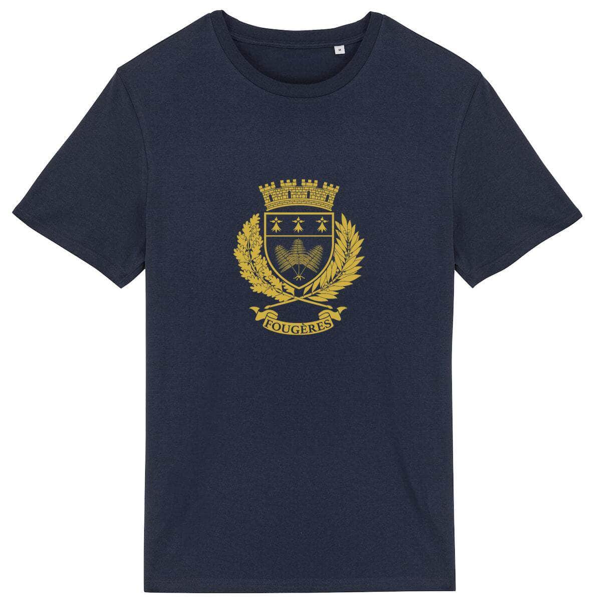 T-shirt - Armoiries de Fougères Marine / XS