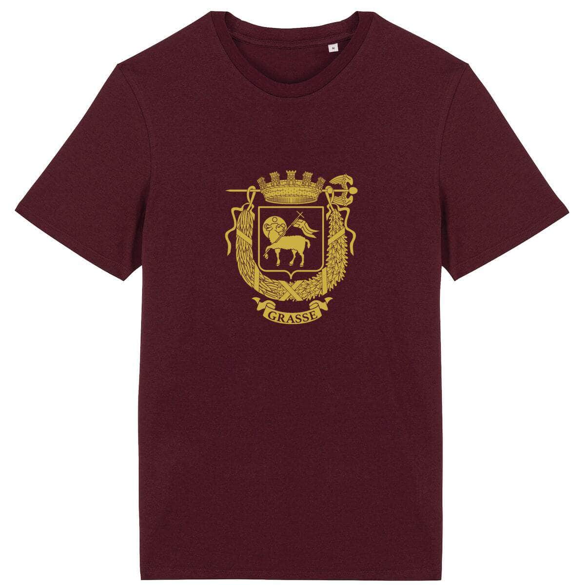 T-shirt - Armoiries de Grasse Bordeaux / XS