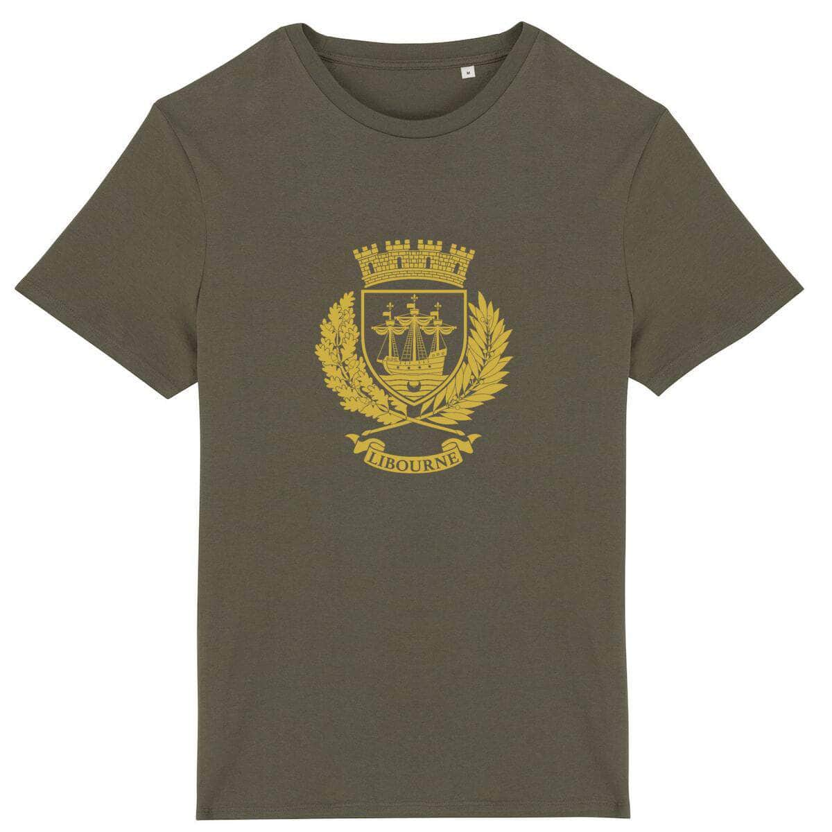 T-shirt - Armoiries de Libourne Kaki / XS