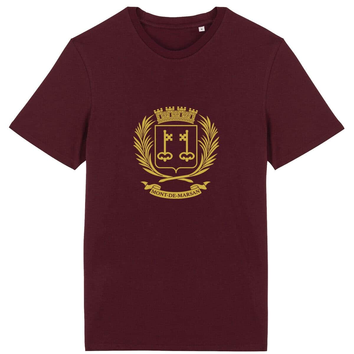 T-shirt - Armoiries de Mont-de-Marsan Bordeaux / XS