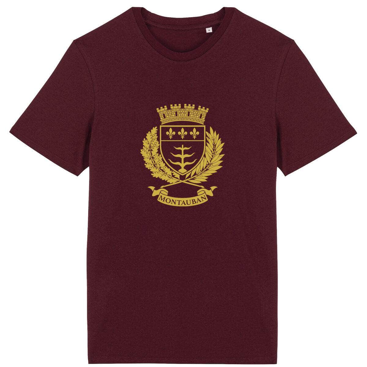 T-shirt - Armoiries de Montauban Bordeaux / XS