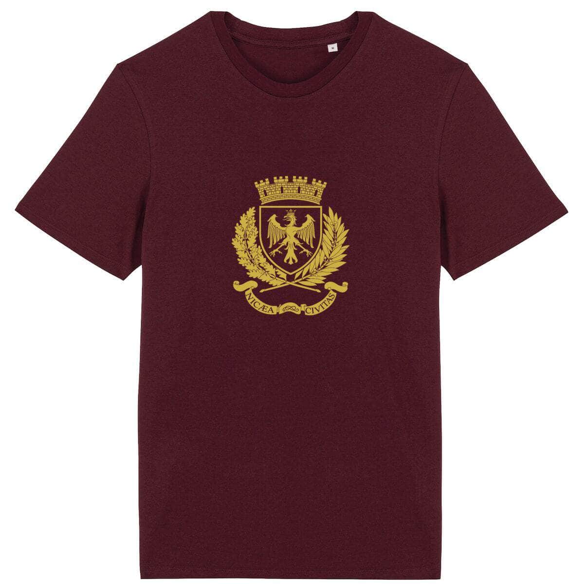 T-shirt - Armoiries de Nice Bordeaux / L