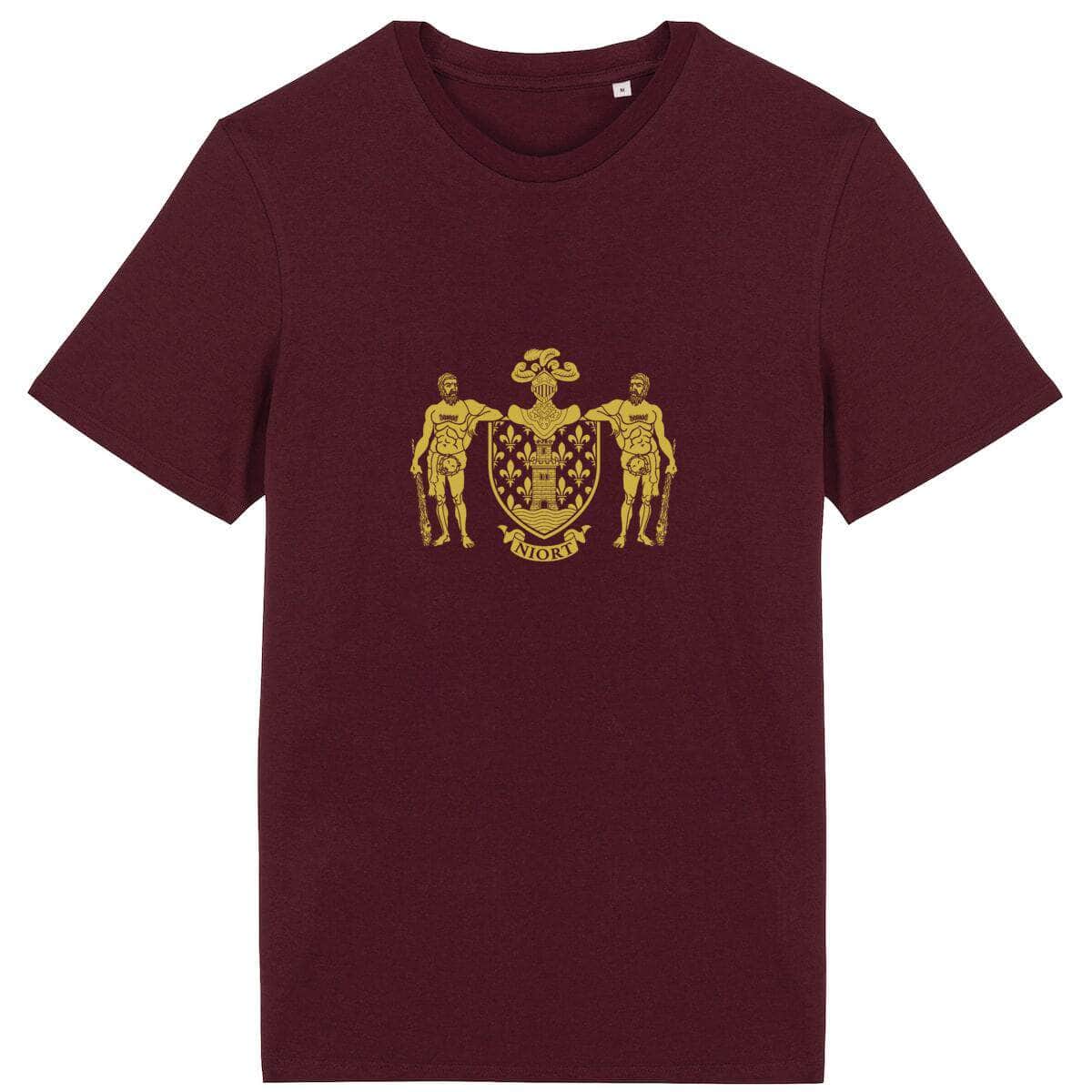 T-shirt - Armoiries de Niort Bordeaux / XS