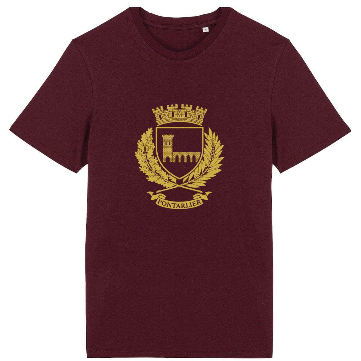 T-shirt - Armoiries de Pontarlier Bordeaux / XS
