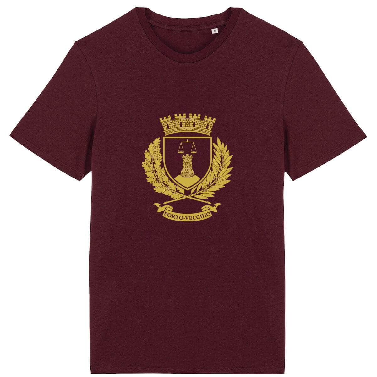 T-shirt - Armoiries de Porto-Vecchio Bordeaux / XS
