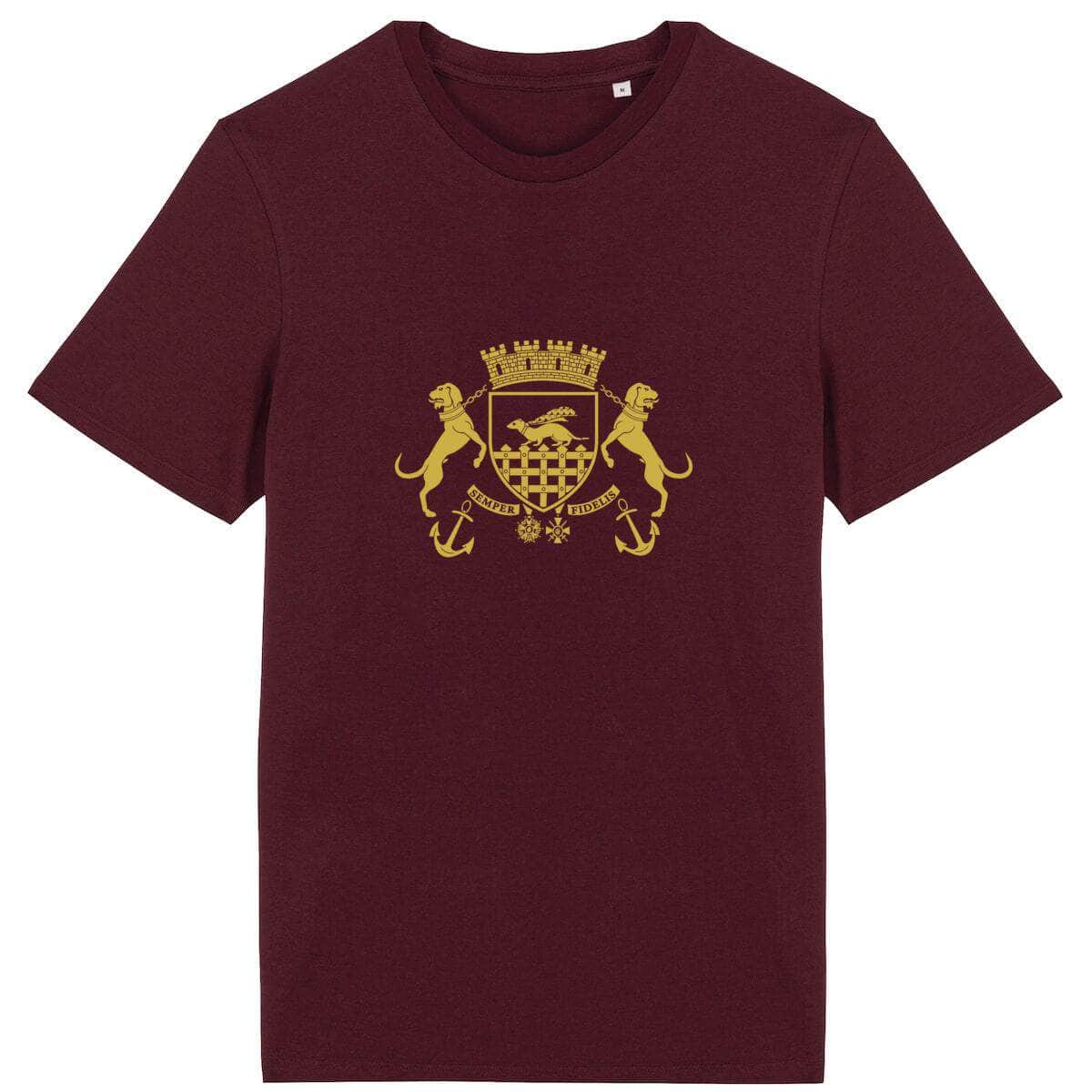 T-shirt - Armoiries de Saint-Malo Bordeaux / XS