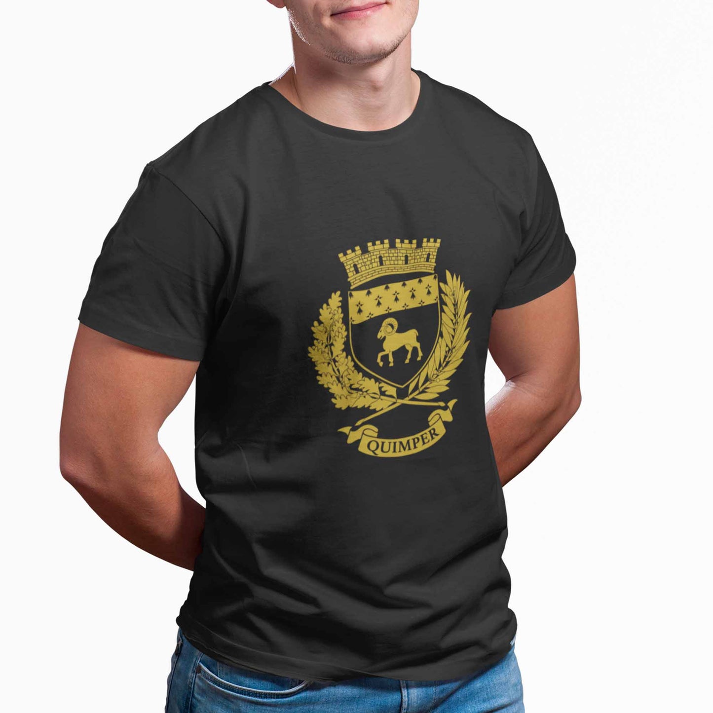 T-shirt - Blason de Quimper